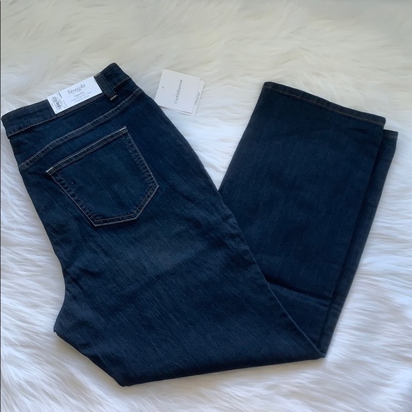 Croft & Barrow Straight Leg Jeans - Picture 1 of 3